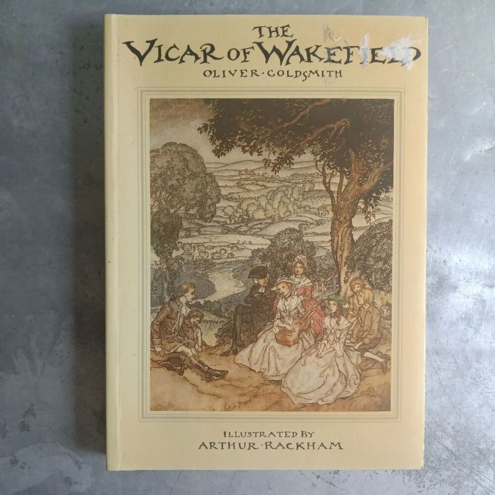 The Vicar of Wakefield By Oliver Goldsmith Paperback Classic illustrated Fiction